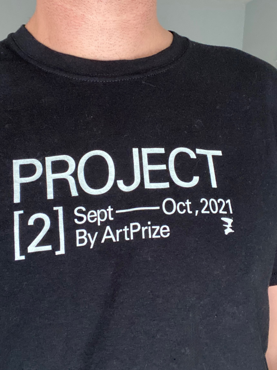 My ‘Project 2’ T-Shirt: Swag for a Non-Existent Exhibition